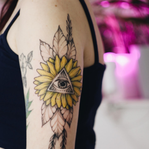 sunflower-tattoo