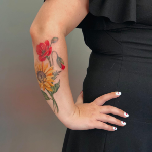 sunflower-tattoo