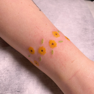 sunflower-tattoo