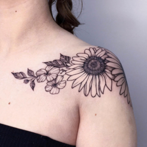 sunflower-tattoo