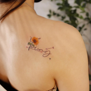 sunflower-tattoo