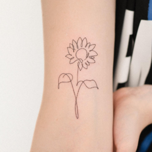sunflower-tattoo