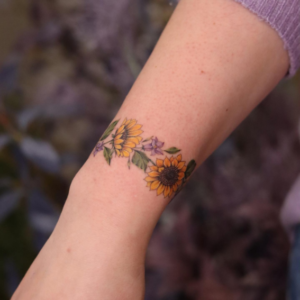 sunflower-tattoo