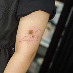 sunflower-tattoo