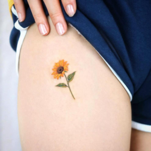 sunflower-tattoo