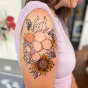 sunflower-tattoo