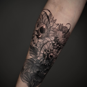 sunflower-tattoo