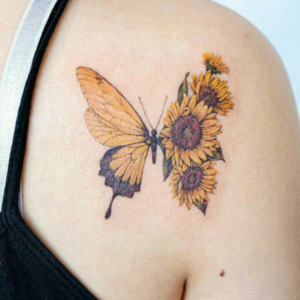 sunflower-tattoo
