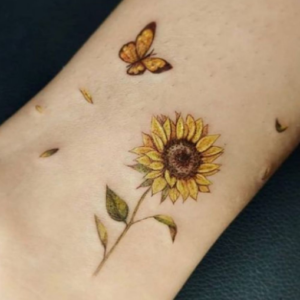 sunflower-tattoo