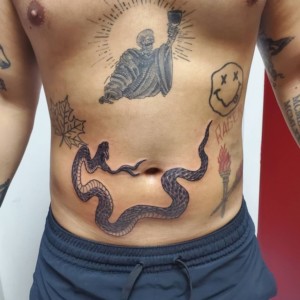 Stomach Tattoo