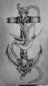 Anchor Tattoo Drawings