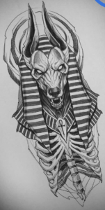 Amazing Anubis Tattoos Design Idea