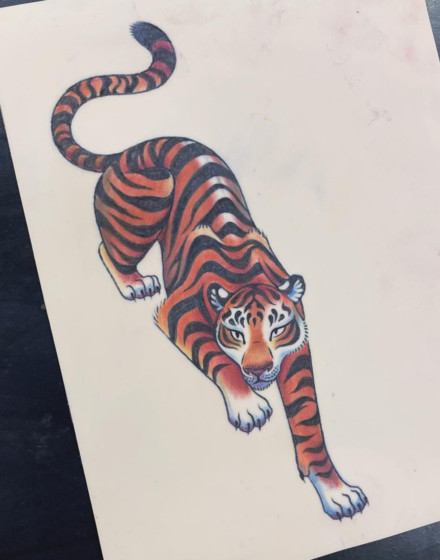 Fake skin studies in different styles