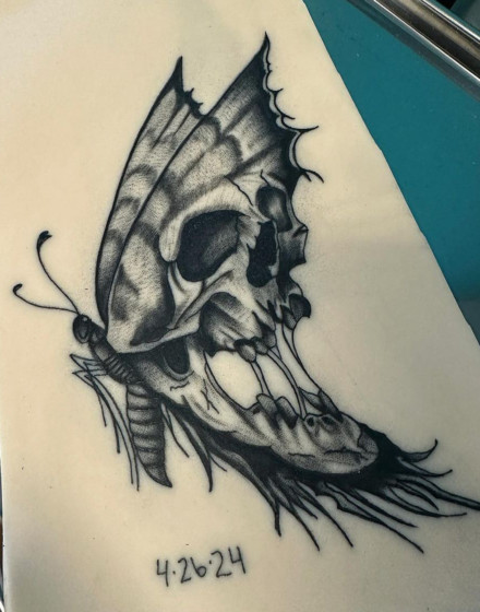 Fake skin studies in different styles