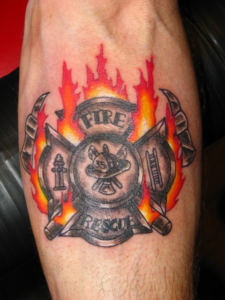 Maltese Cross Tattoo