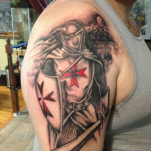 Maltese Cross Tattoo