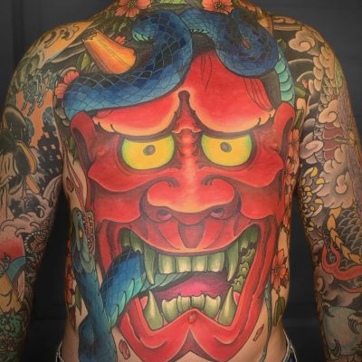 Body suit tattoo by Kevin Bledsoe