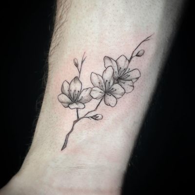 Wrist tattoo by Stephie Jean Miller