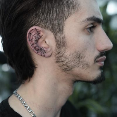 Ear tattoo by Sole Rebel