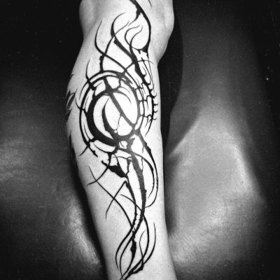 Tribal tattoo by Terry Warn