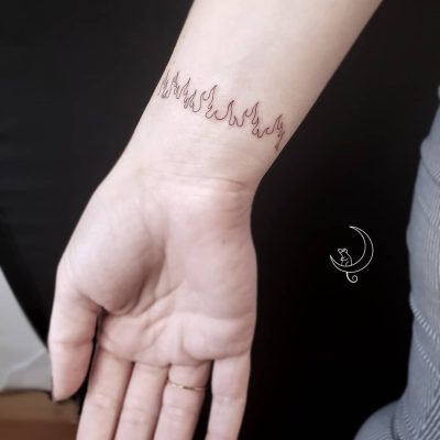 Wrist tattoo by Anita Darkling