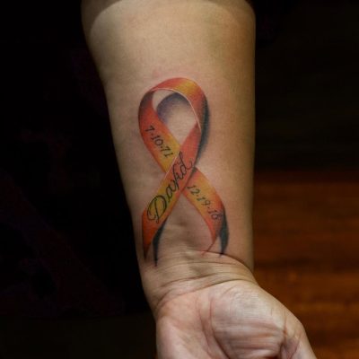 Wrist tattoo by Richard Chavez