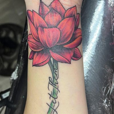 Wrist tattoo by Raven Paulson