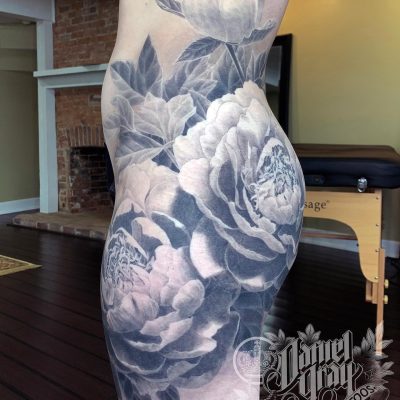 Body suit tattoo by Daniel Gray