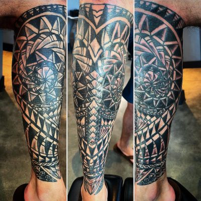 Tribal tattoo by John Slaughter