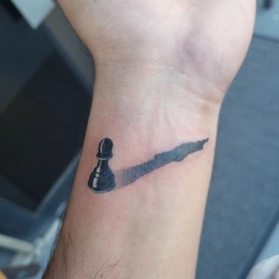 Wrist tattoo by Joseph A. Carlsen