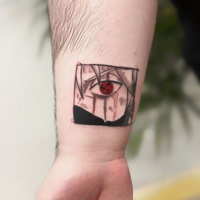 Wrist tattoo by Owen Zhu