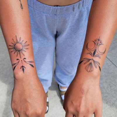 Wrist tattoo by Andy