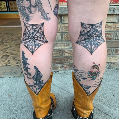 Knee tattoo by Lauren O’Connor
