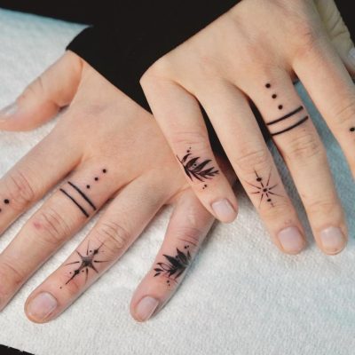 Fingers tattoo by Sole Rebel