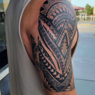 Tribal tattoo by Joseph A. Carlsen