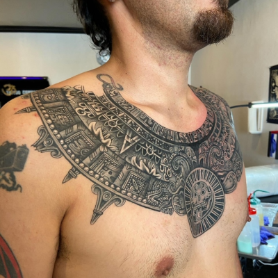 Tribal tattoo by Javi Sant