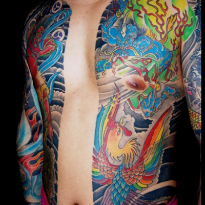 Body suit tattoo by Karen Roze